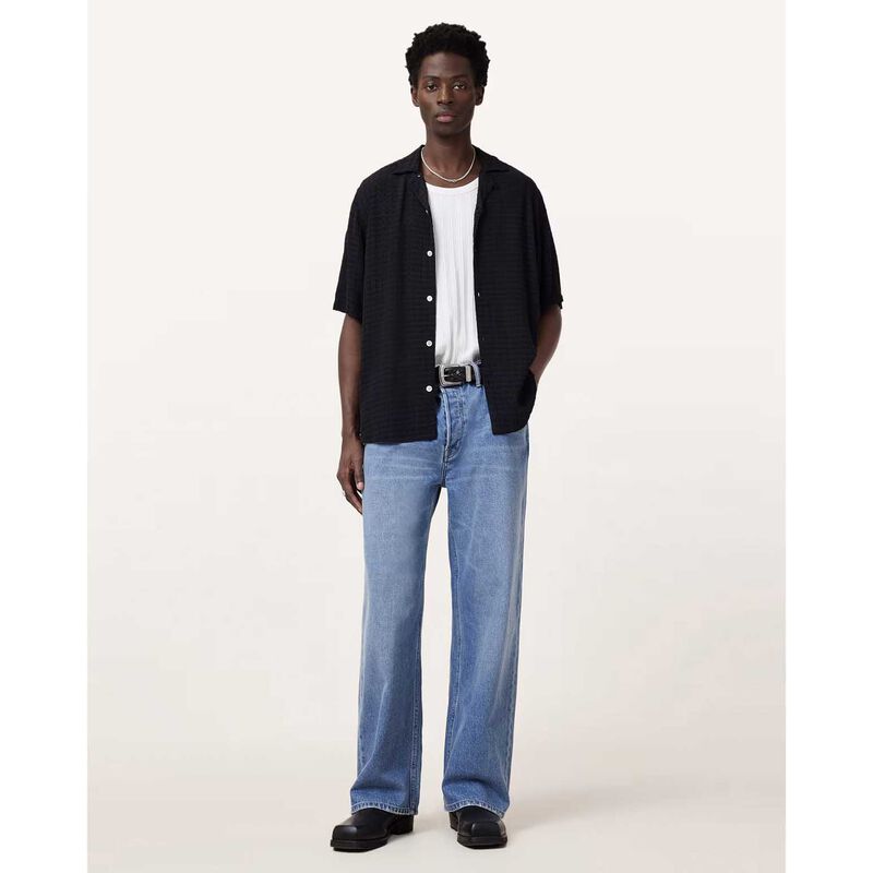 AllSaints Denver Textured Vest image number 3